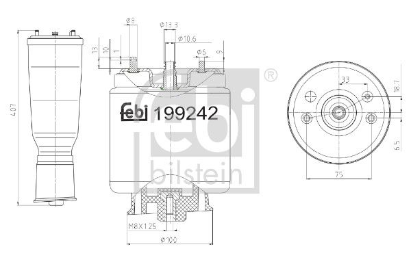 Bellow, air suspension-2