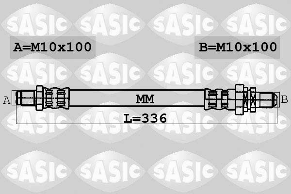 SASIC 6606029 Brake hose