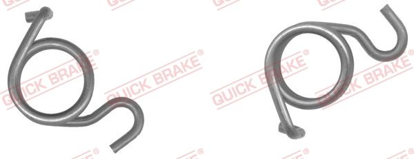 QUICK BRAKE 113-0503 Repair kit, parking brake lever (brake caliper)