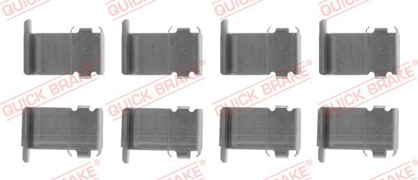QUICK BRAKE 109-1162 Accessory kit, disc brake pad