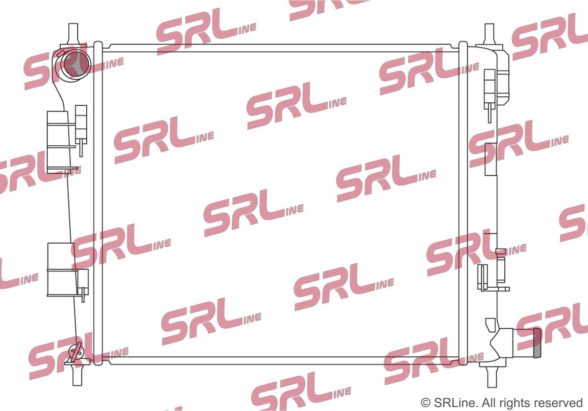 Radiator, engine cooling