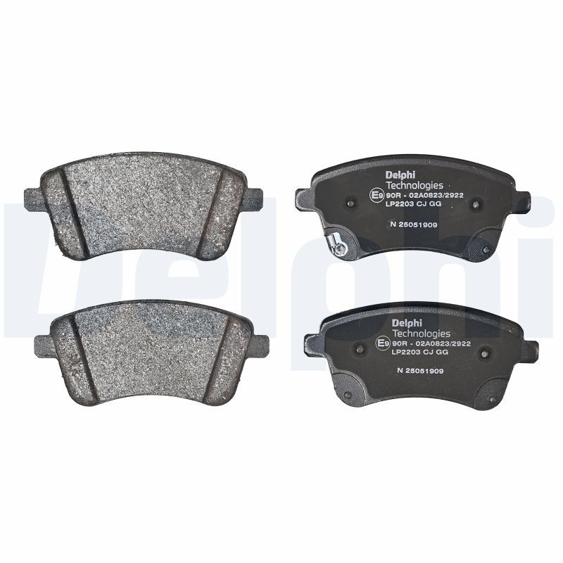 Brake Pad Set, disc brake-1