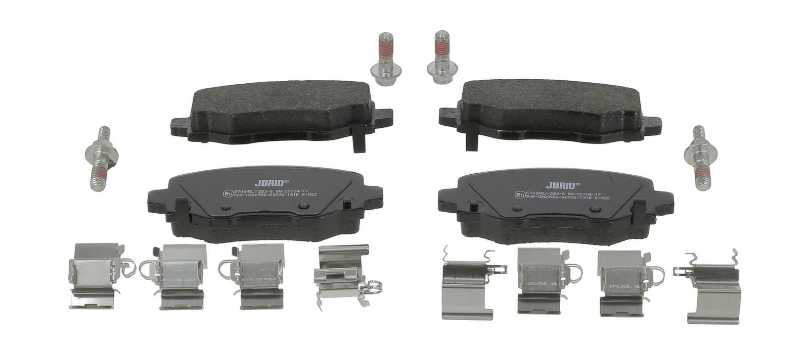 JURID 574045J Brake pad set, disc brake