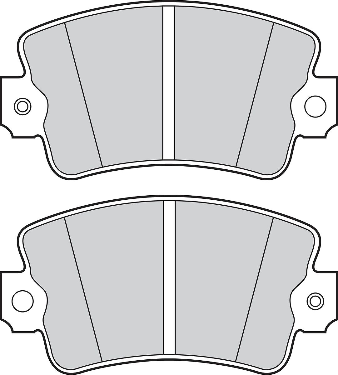 Brake Pad Set, disc brake-1