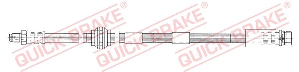 QUICK BRAKE 58.986 Brake hose