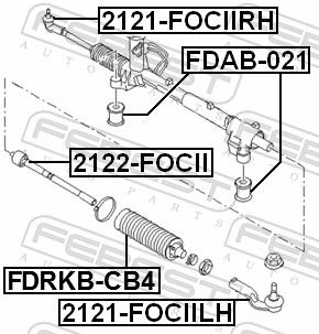 Mounting, steering gear-1