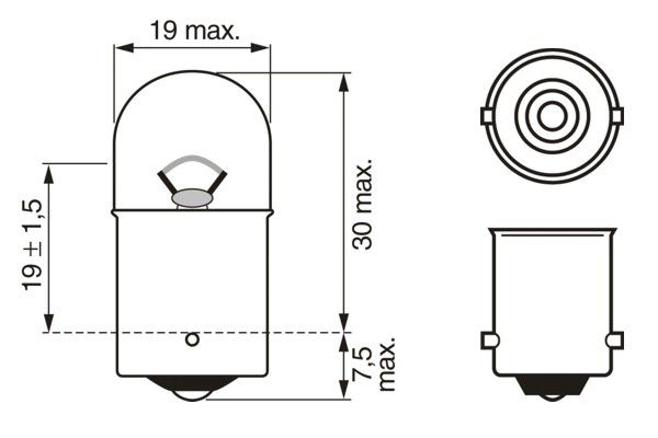 Bulb, direction indicator-6