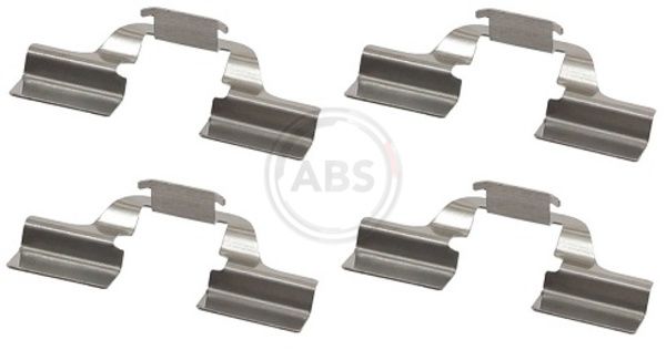 priedų komplektas, diskinių stabdžių trinkelės