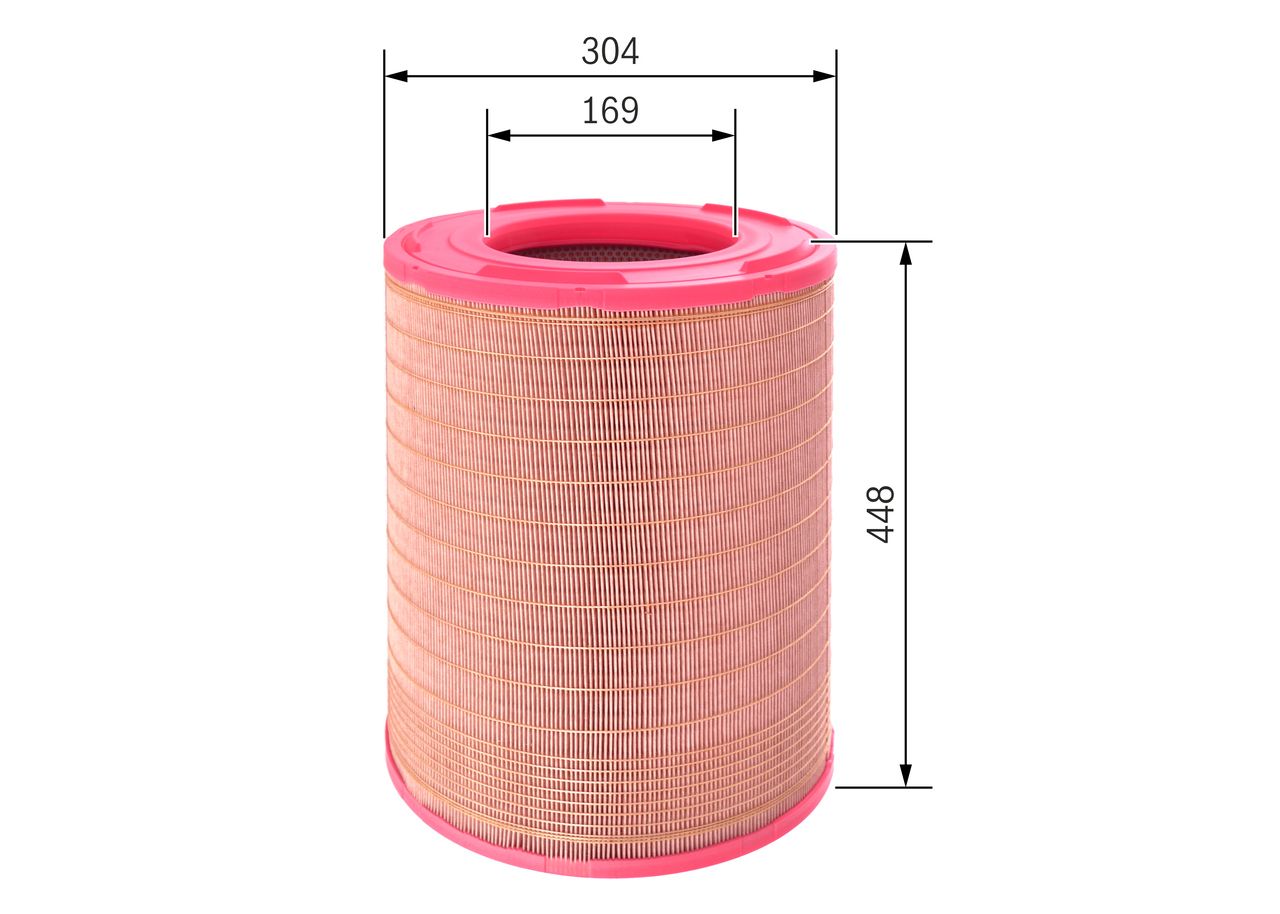 BOSCH F 026 400 526 Air filter