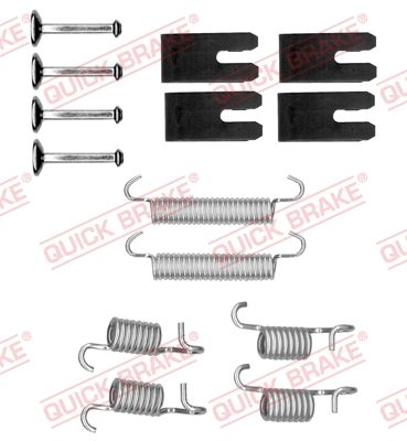 QUICK BRAKE 105-0850 Accessory kit, parking brake shoes