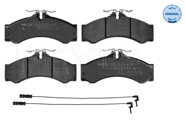 MEYLE 025 290 7620 Stabdžių trinkelių rinkinys, diskinis stabdys