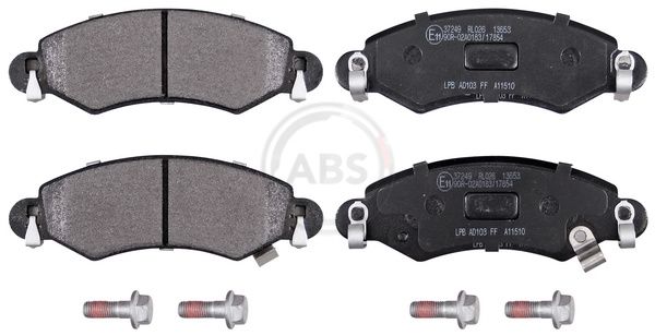A.B.S. 37249 Brake pad set, disc brake