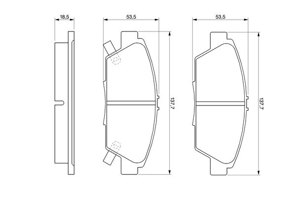 Brake Pad Set, disc brake-5