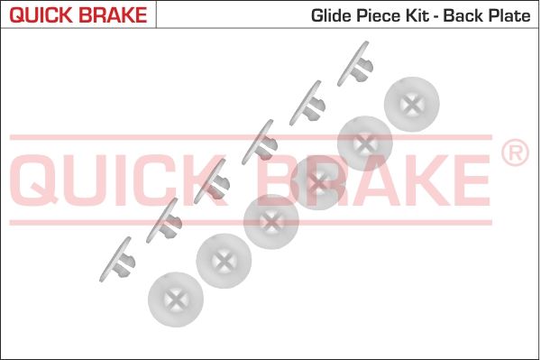QUICK BRAKE 6858K Accessory kit, brake shoes