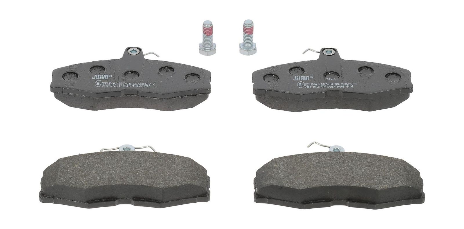 JURID 571540J Brake pad set, disc brake