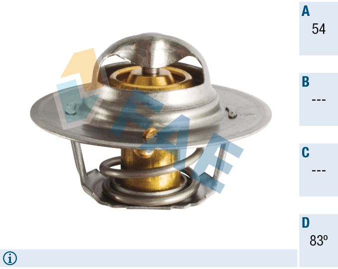 FAE 5204783 Thermostat, coolant