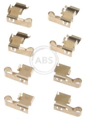 priedų komplektas, diskinių stabdžių trinkelės