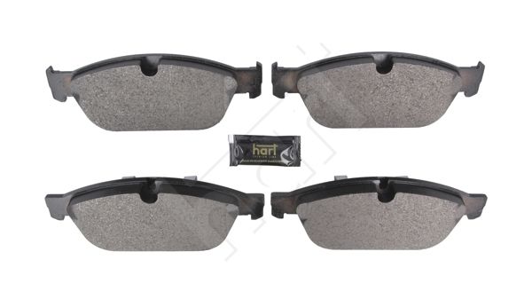 HART 261 766 Stabdžių trinkelių rinkinys, diskinis stabdys