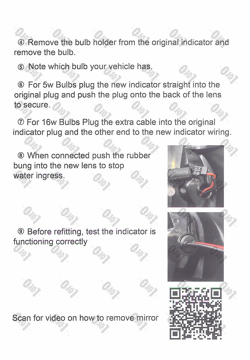 Direction Indicator Set-3