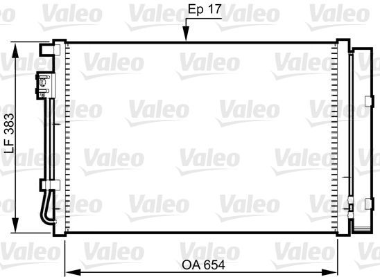Condenser, air conditioning-main