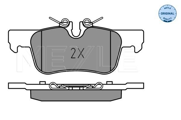 Brake Pad Set, disc brake-1