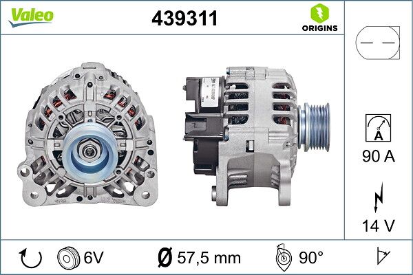 VALEO 439311 Alternator