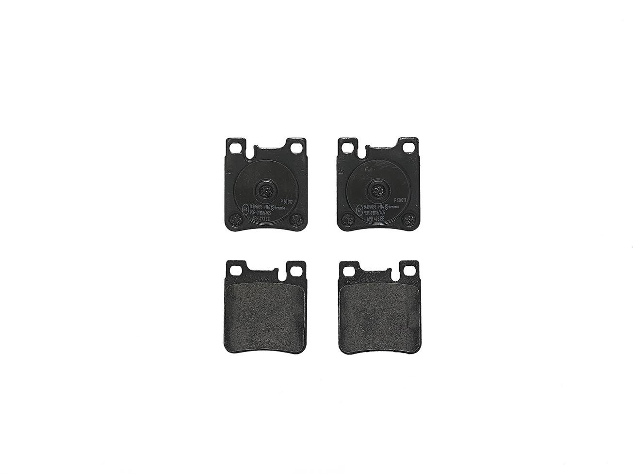 BREMBO P 50 017 Brake pad set, disc brake