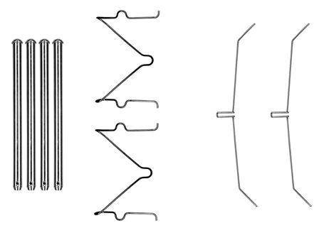 TEXTAR 82564300 Accessory kit, disc brake pad