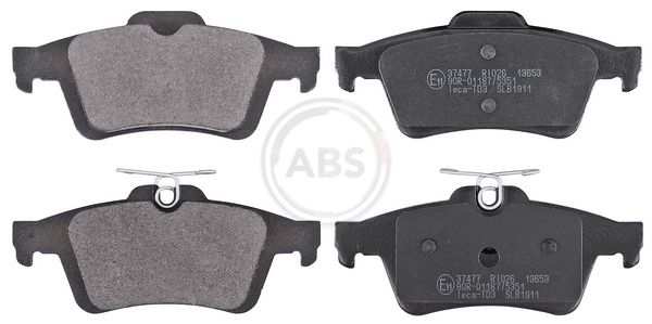 A.B.S. 37477 Brake pad set, disc brake