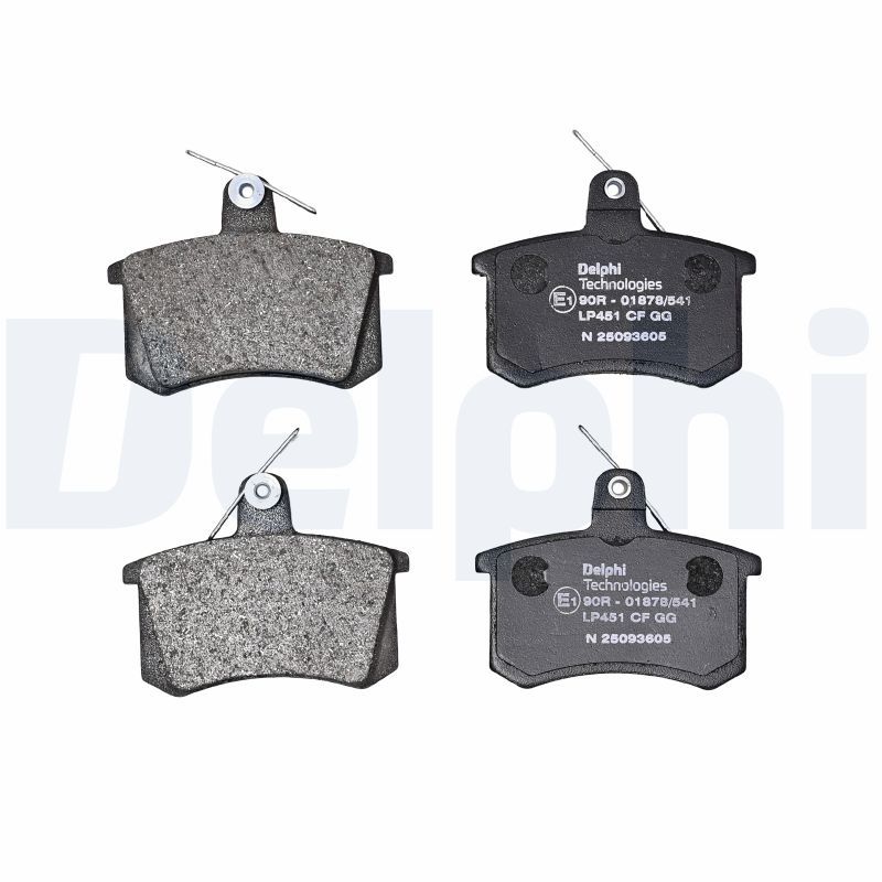 Brake Pad Set, disc brake-1