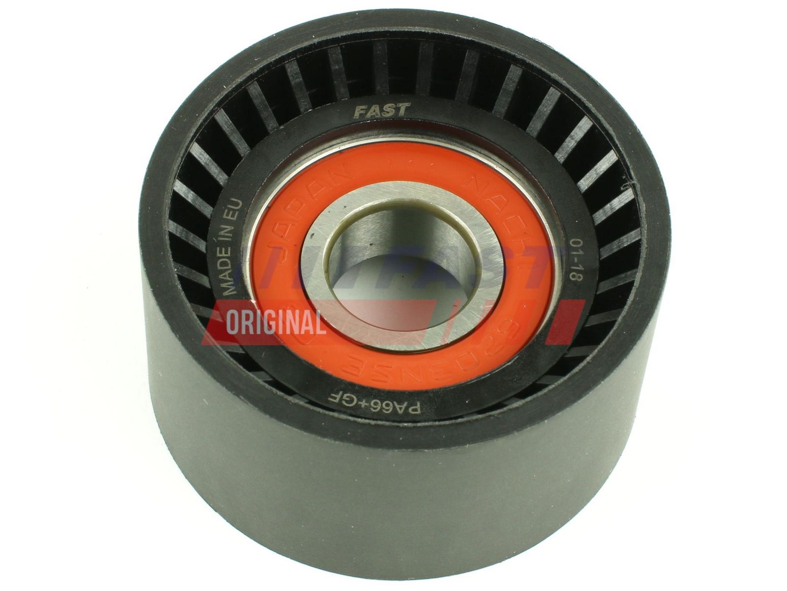 FAST FT44606 Tensioner pulley, v-ribbed belt