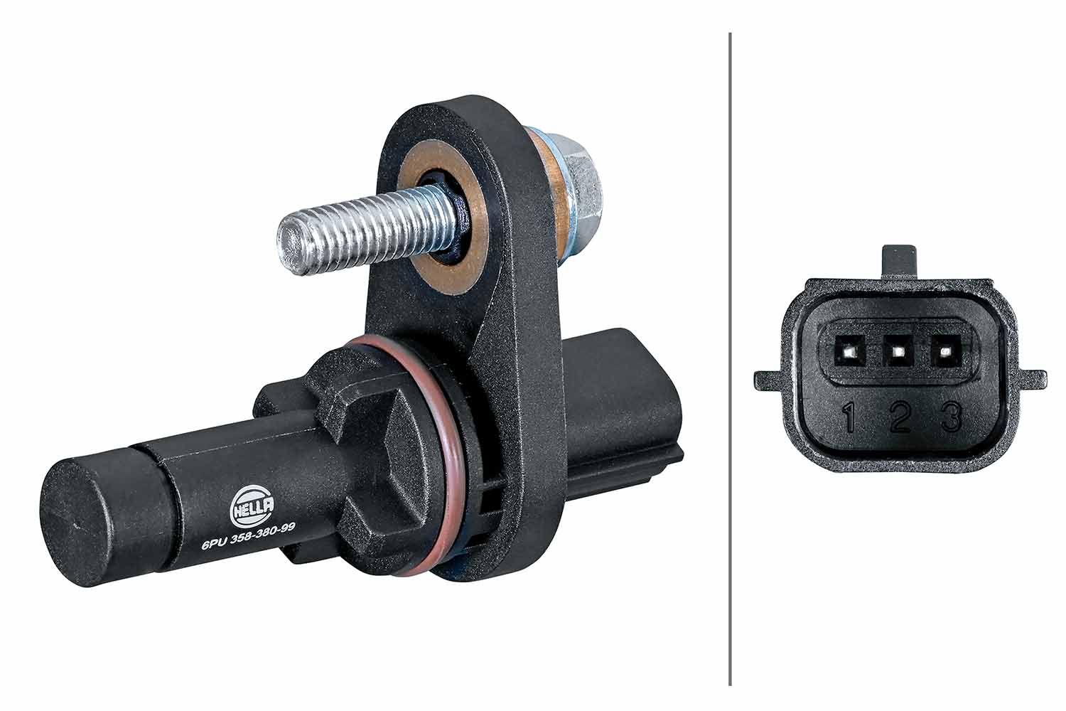 HELLA 6PU 358 380-991 Sensor, crankshaft pulse