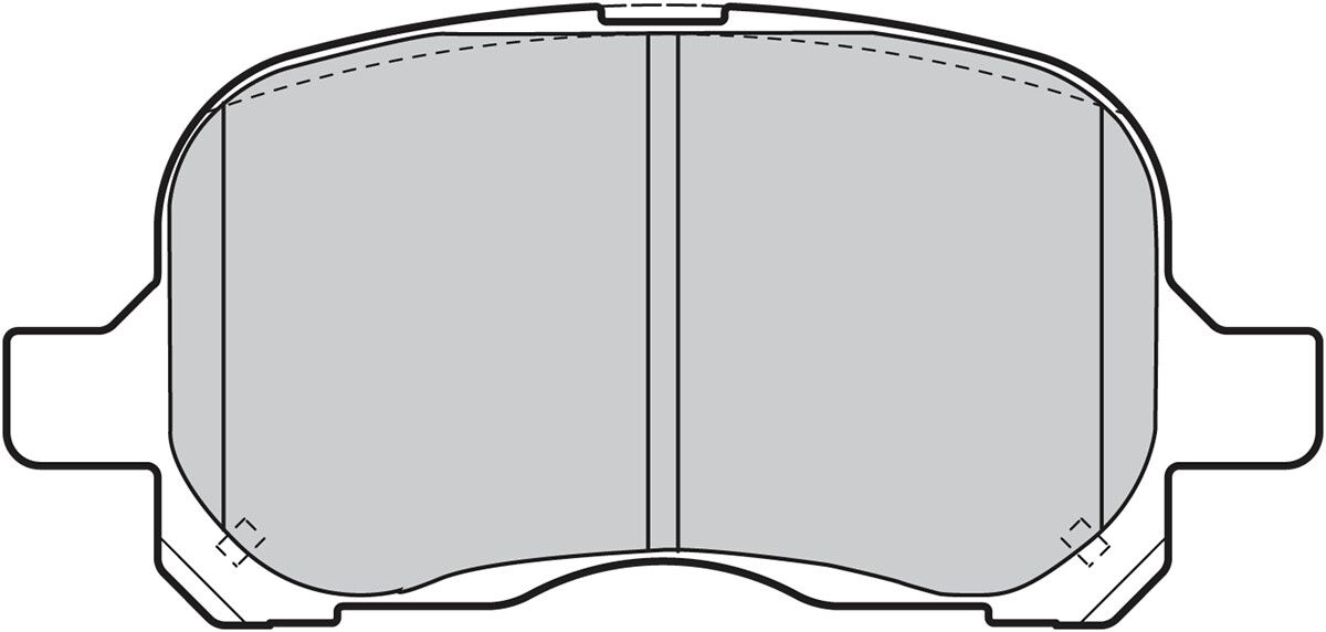 Brake Pad Set, disc brake-1