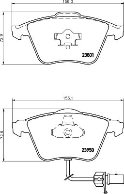 Brake Pad Set, disc brake-3
