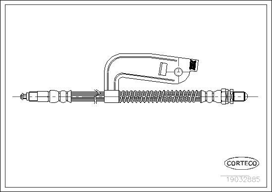 CORTECO 19032885 Brake hose