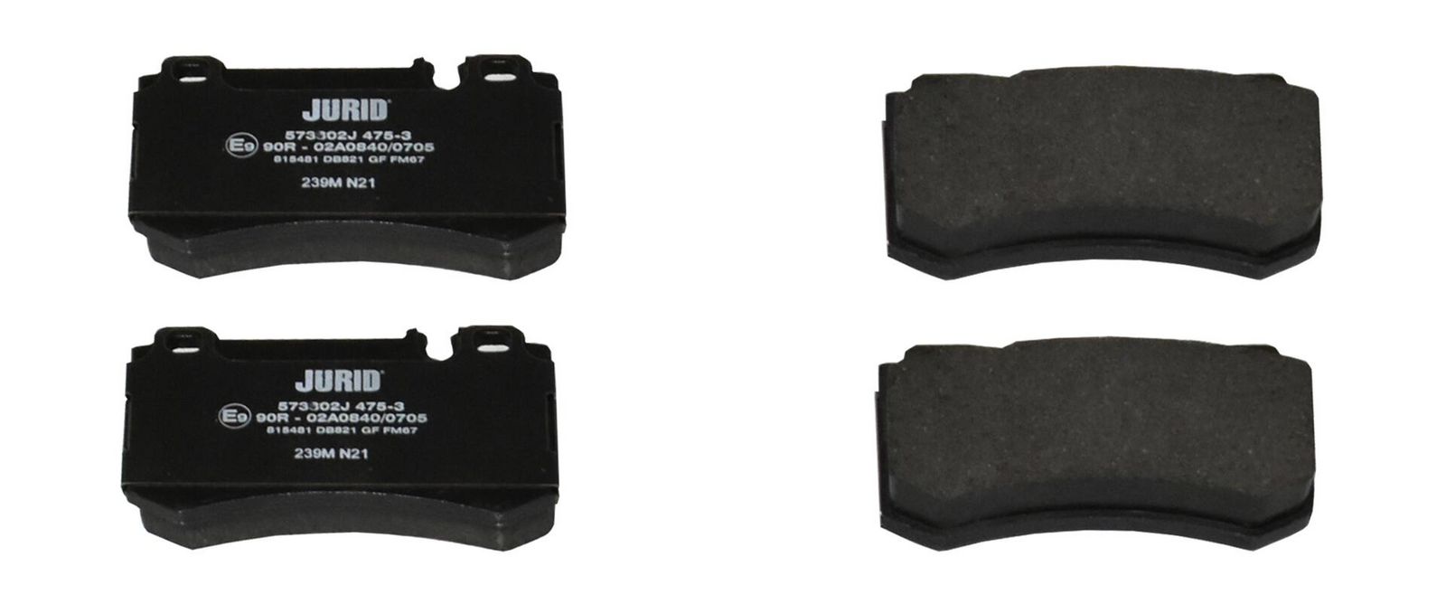JURID 573302J Brake pad set, disc brake