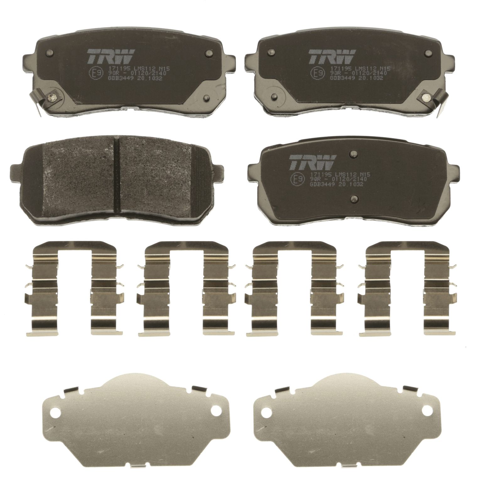 Brake Pad Set, disc brake-1