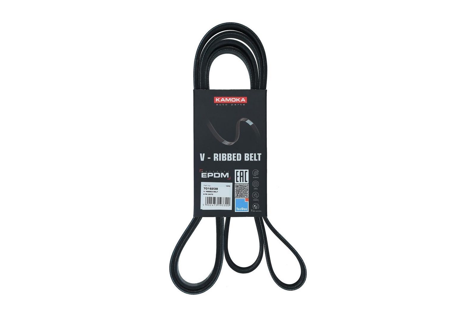 KAMOKA 7016238 V-ribbed belt