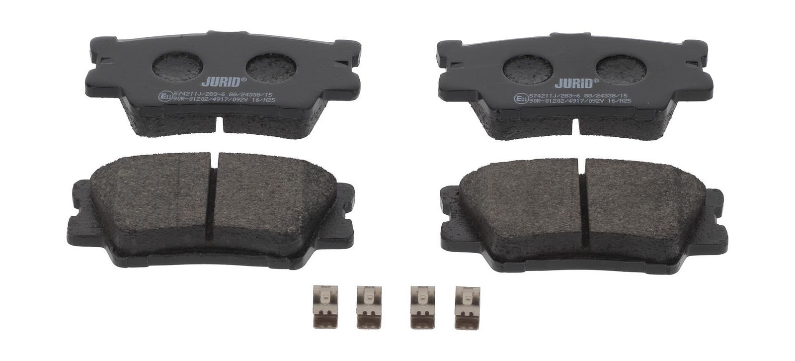 JURID 574211J Brake pad set, disc brake