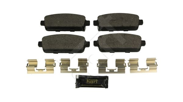 HART 252 928 Brake pad set, disc brake