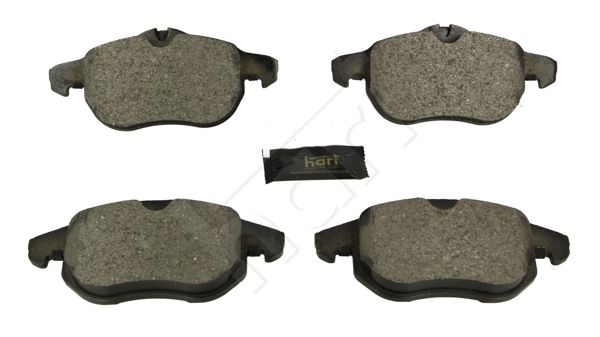 HART 211 820 Stabdžių trinkelių rinkinys, diskinis stabdys