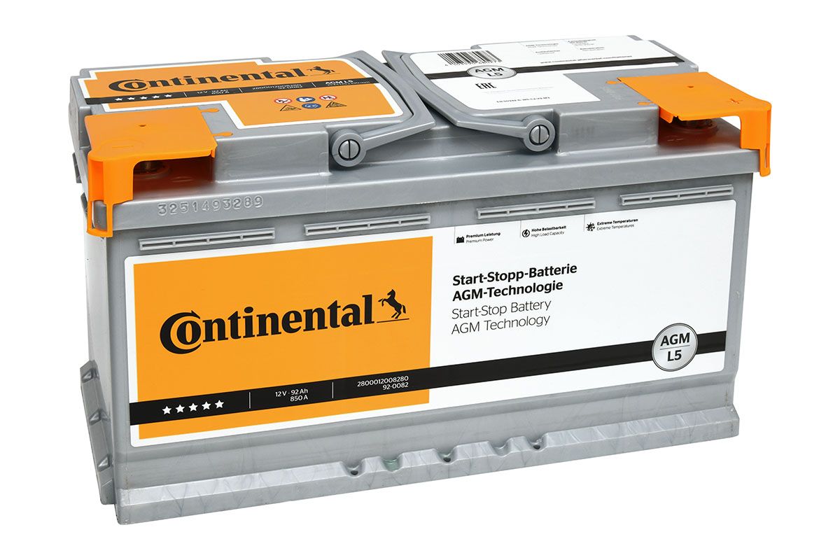CONTINENTAL 2800012008280 Starter battery