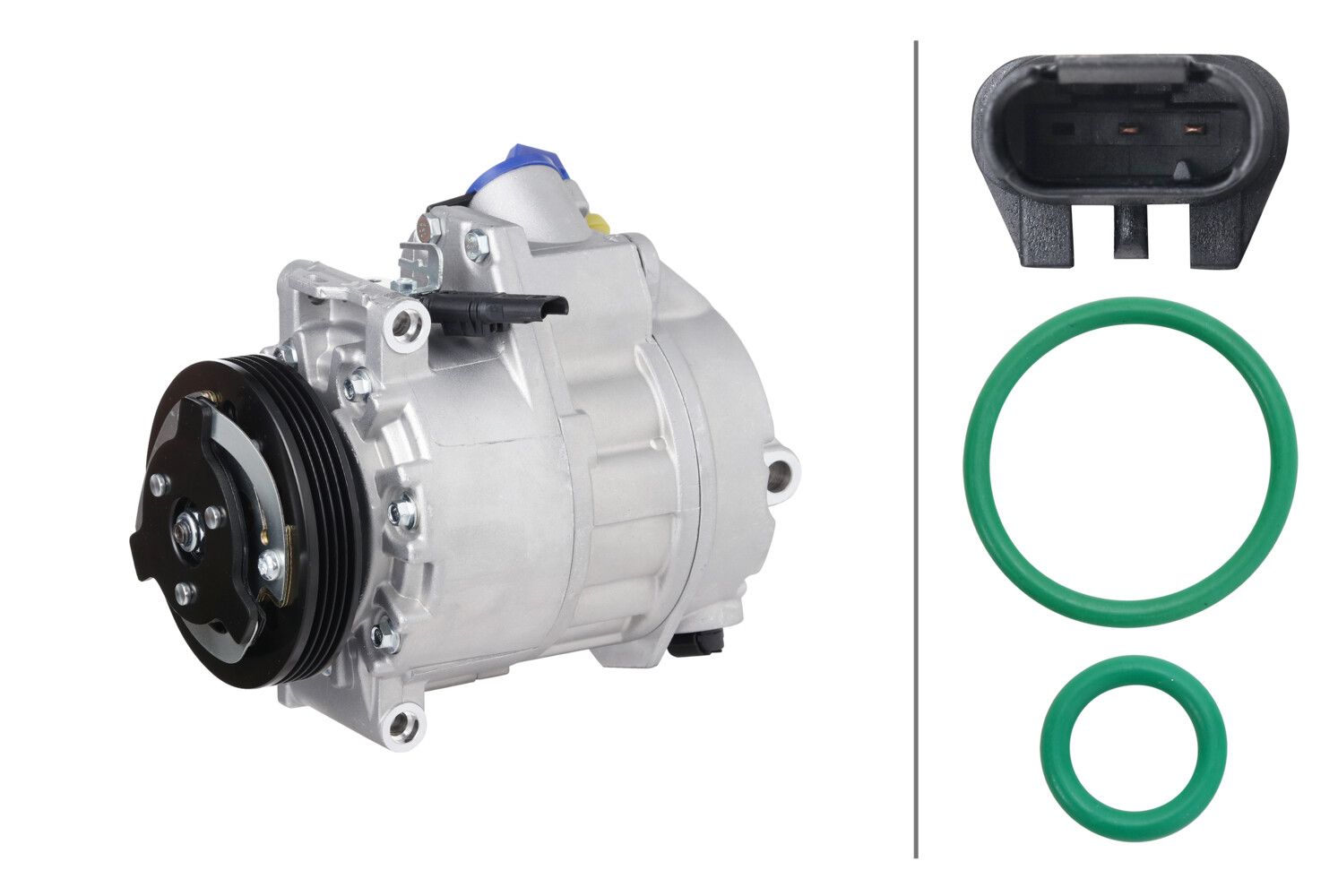 HELLA 8FK 366 201-661 Compressor, air conditioning