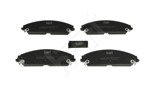 HART 256 956 Brake pad set, disc brake