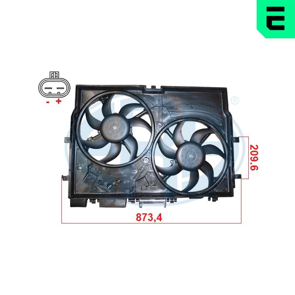 ERA 352143 Fan, engine cooling