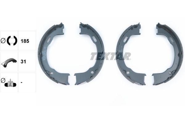Brake Shoe Set, parking brake