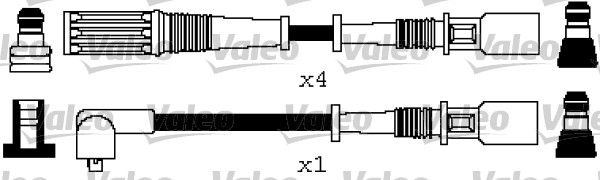 VALEO 346618 Ignition cable kit