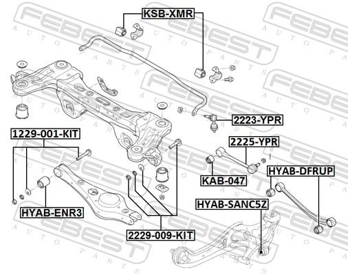 Control/Trailing Arm, wheel suspension-1