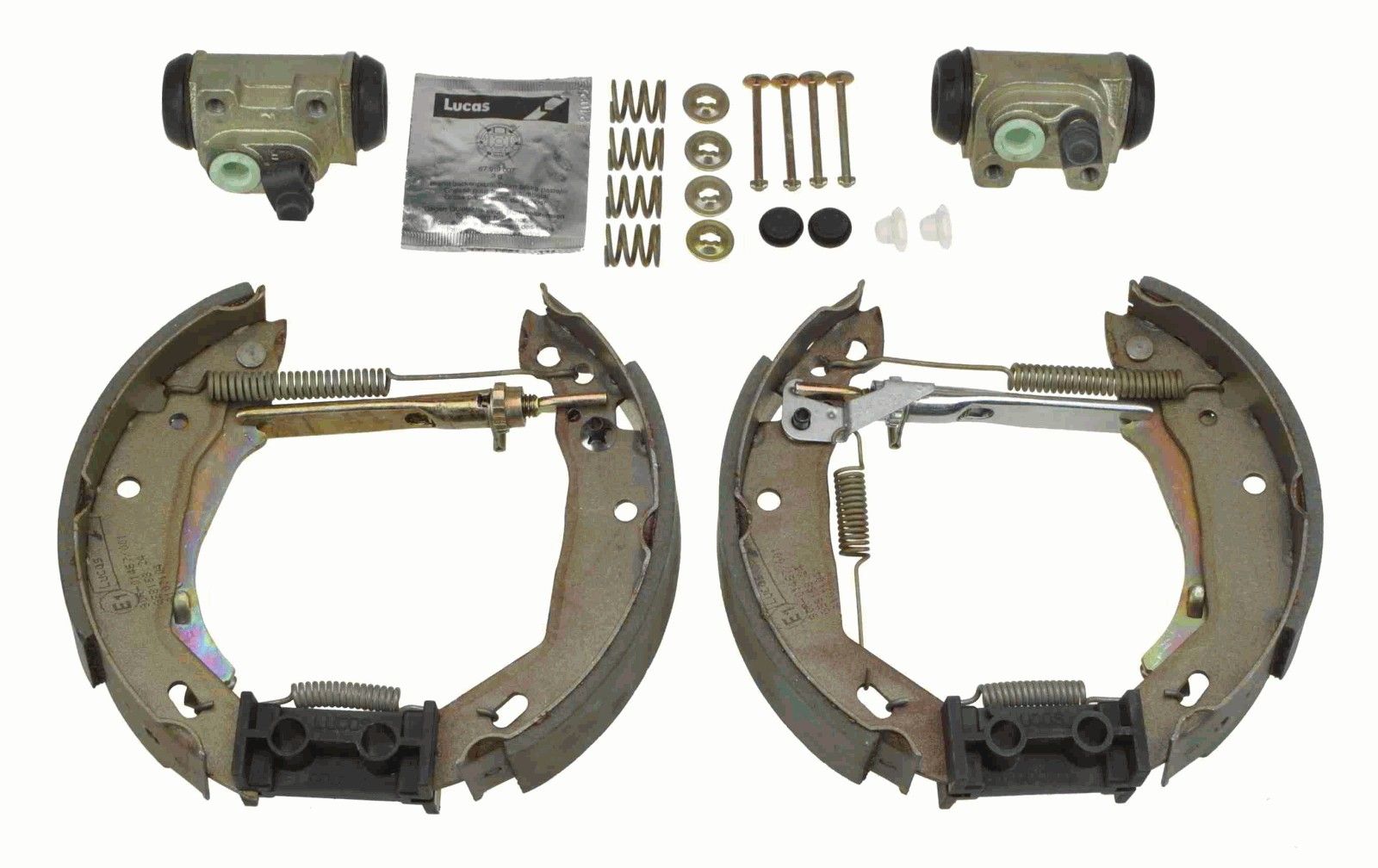 TRW GSK1057 Brake shoe set