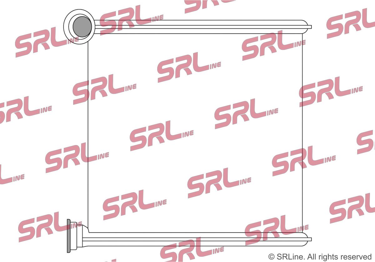 SRLINE 95C2N8-1 Heat exchanger, interior heating